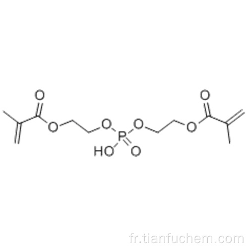 Acide 2-propénoïque, ester de 2-méthyl, 1,1 &#39;- [phosphinicobis (oxy-2,1-éthanediyl)] CAS 32435-46-4